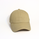 BEIGE MINIMALIST BASEBALL CAP